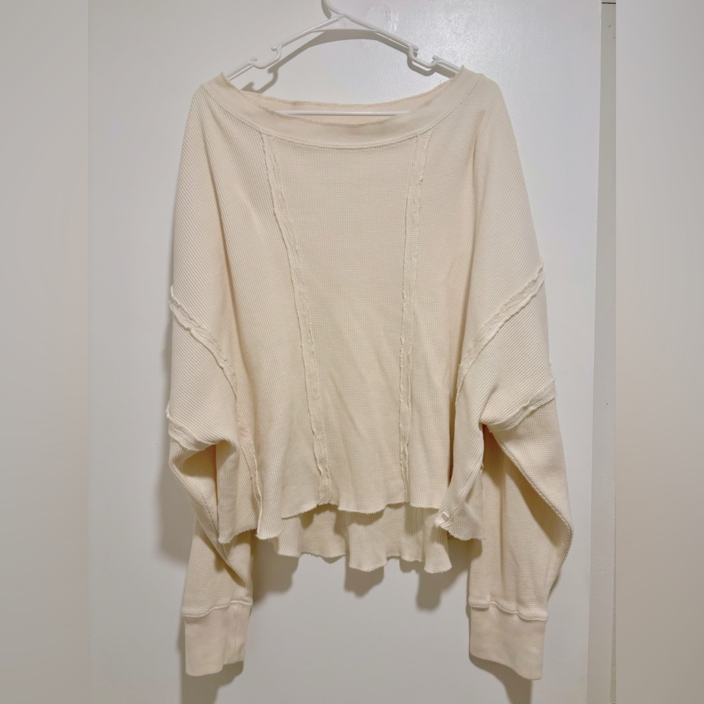 Free People Ivory Sweater